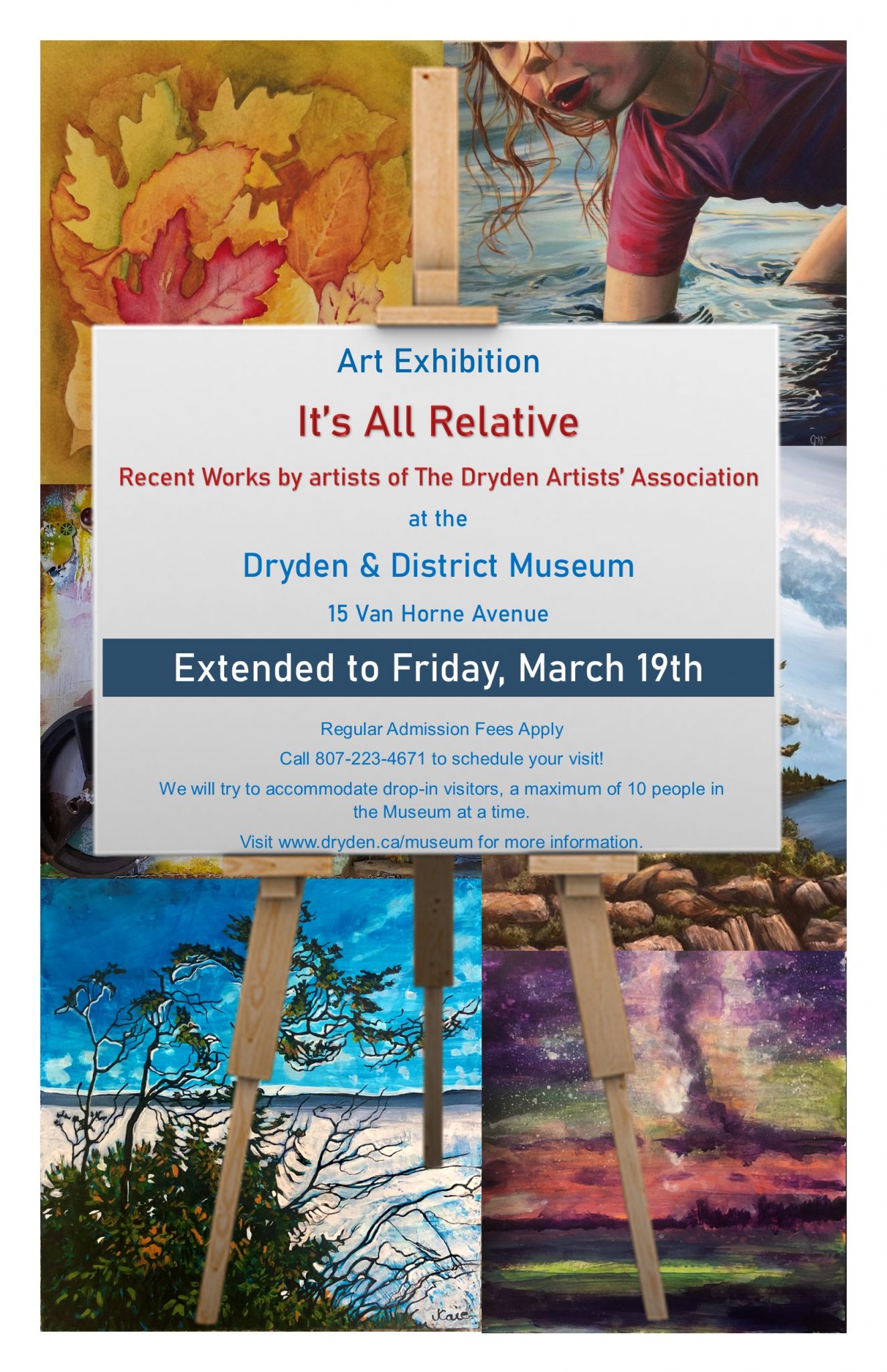 Dryden Artists’ Association Show Cased At Museum | CKDR